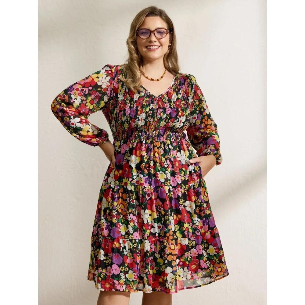 Bloomchic Women's Multi Dress